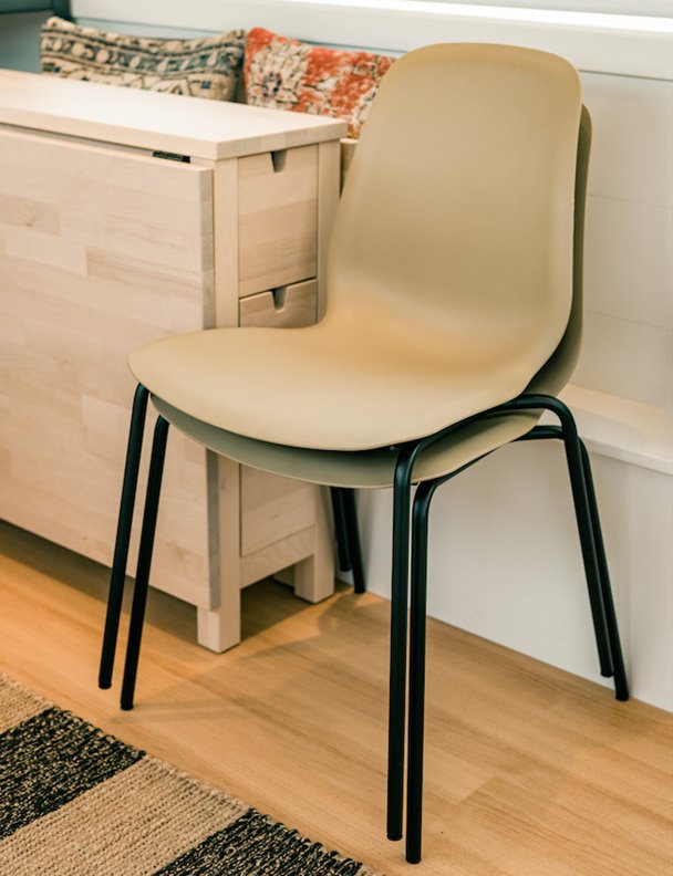 Todos los muebles de la mini casa prefabricada de Ikea