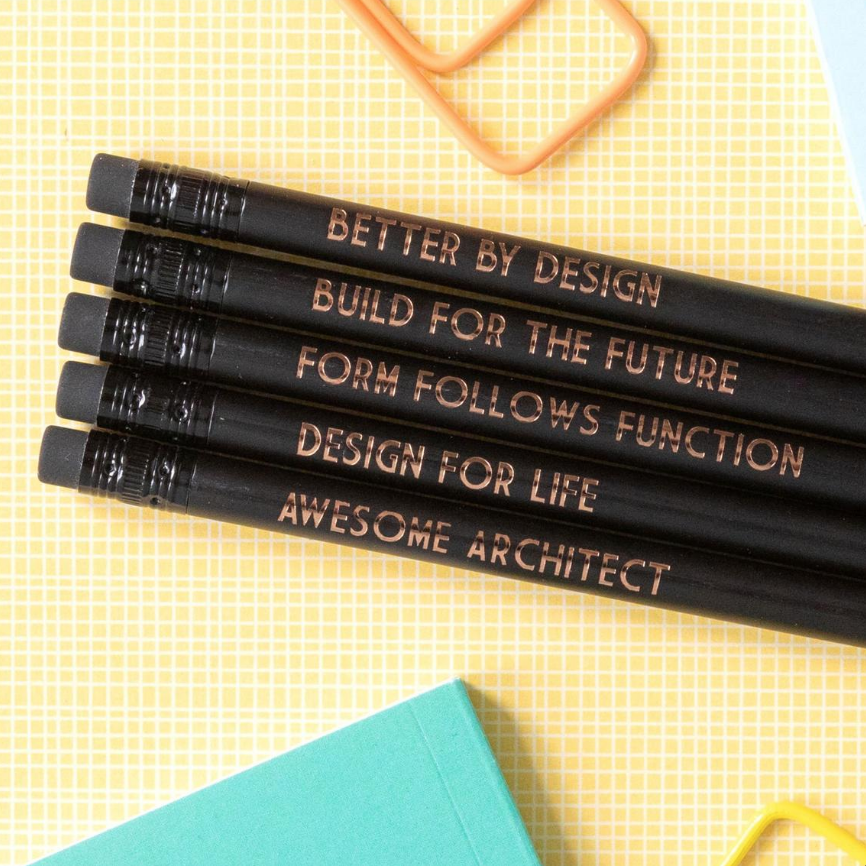 regalos arquitectura lápices