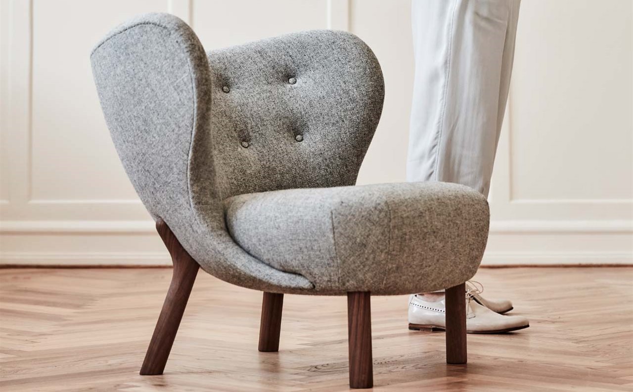 La silla Petra es uno de los diseños más icónicos de Boesen, que la creó en 1930.