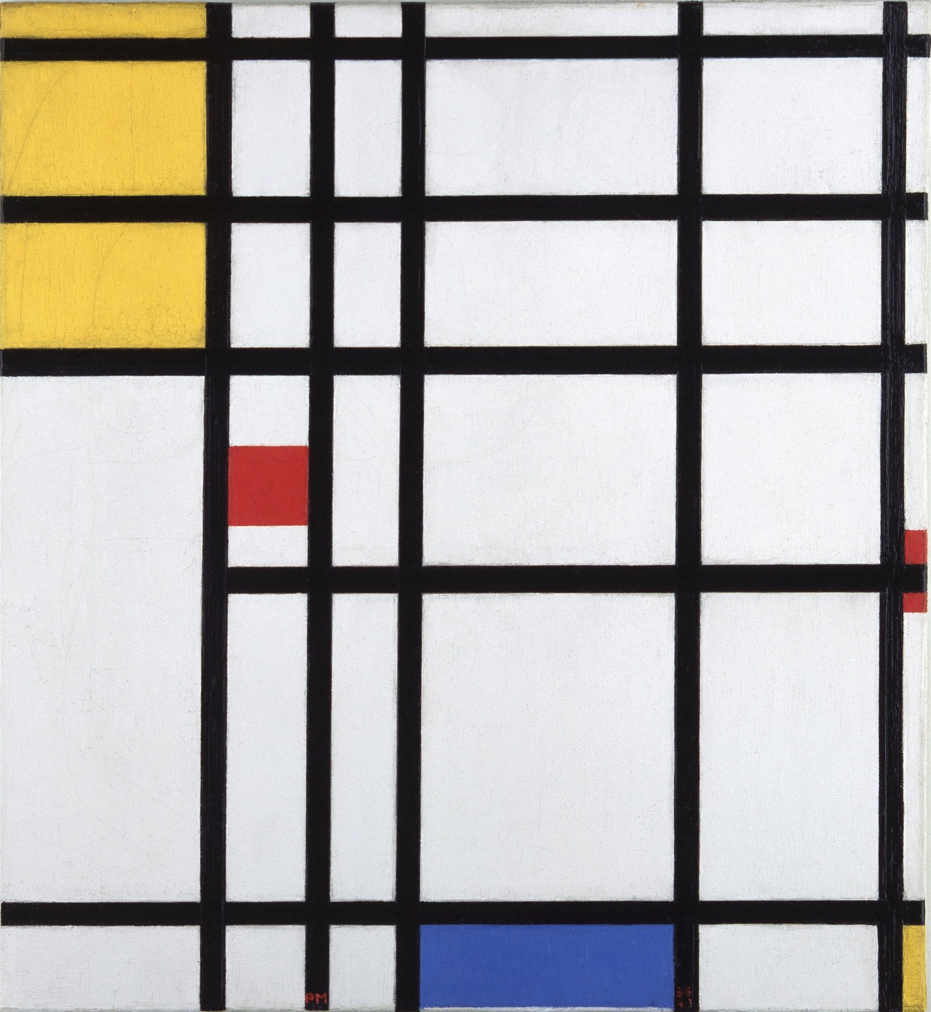 Cuadro de Piet Mondrian 2