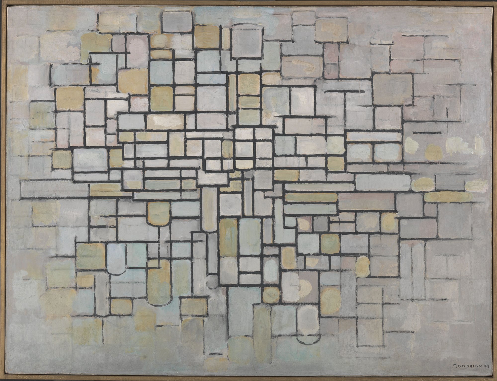 Cuadro de Piet Mondrian 5