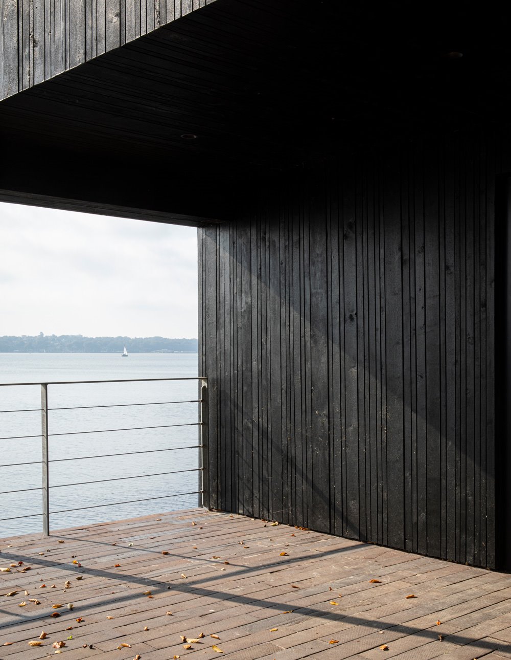 NORM ARCHITECTS FJORD BOAT HOUSE terraza