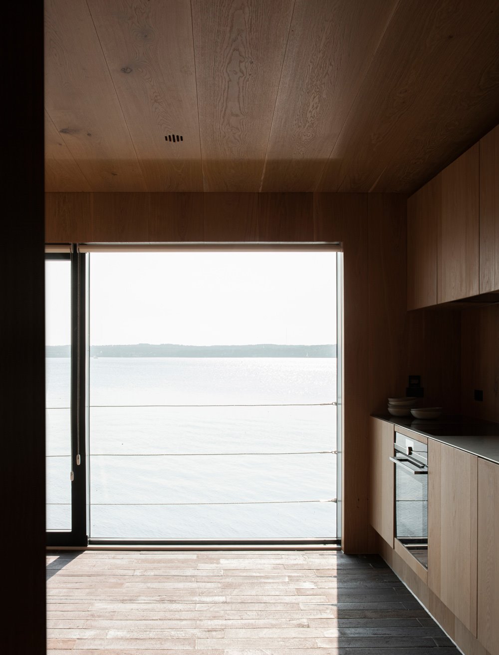 NORM ARCHITECTS FJORD BOAT HOUSE ventana