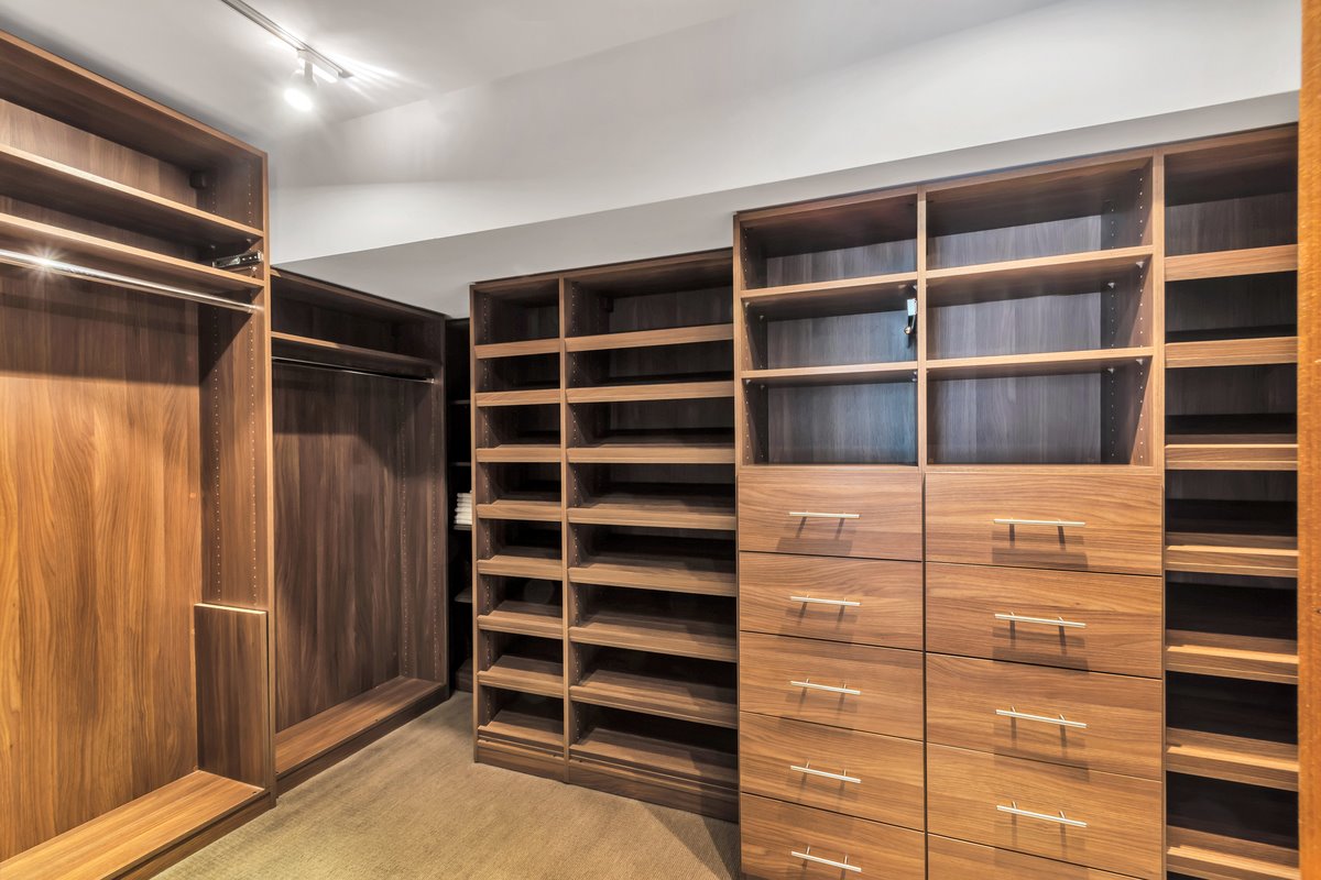 Armario vestidor hecho a medida de la casa de Scarlett Johansson en Nueva York