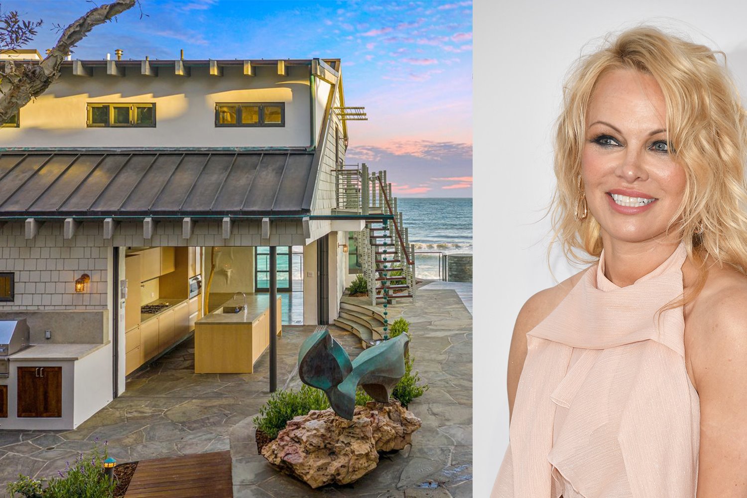 Casa Prefabricada en Malibu de Pamela Andreson. Pamela Andreson