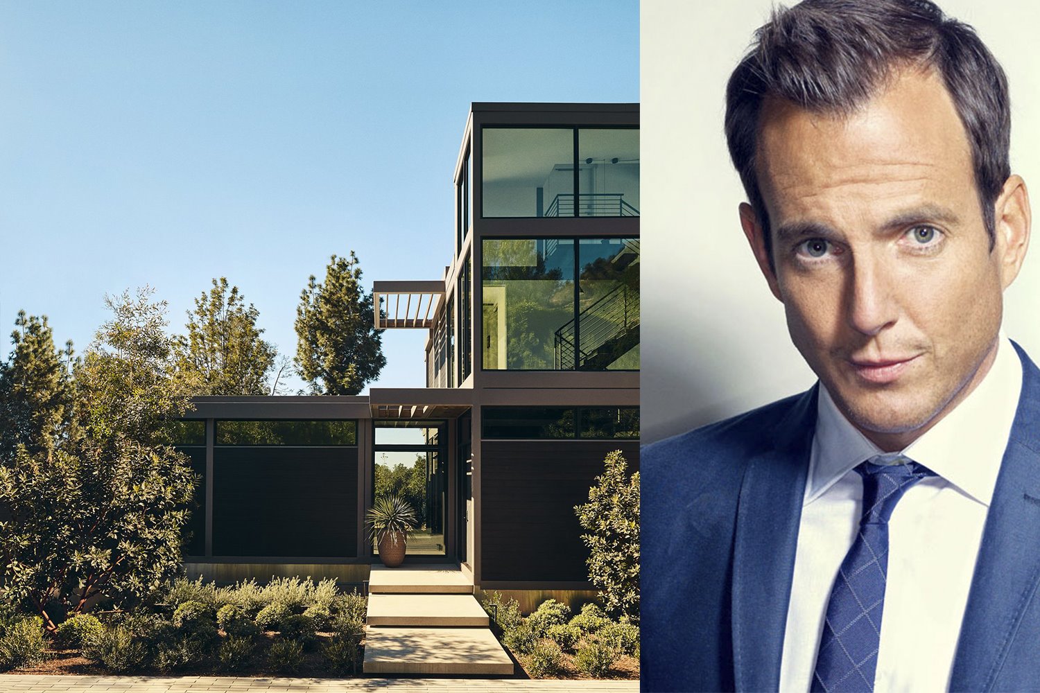 Casa prefabricada del actor Will Arnett. Will Arnett