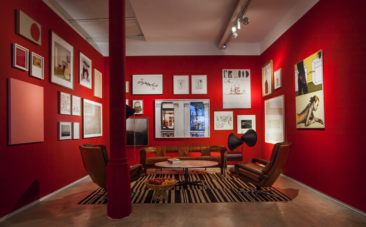una exposición en galeria àngels barcelona de la interiorista Pilar Líbano