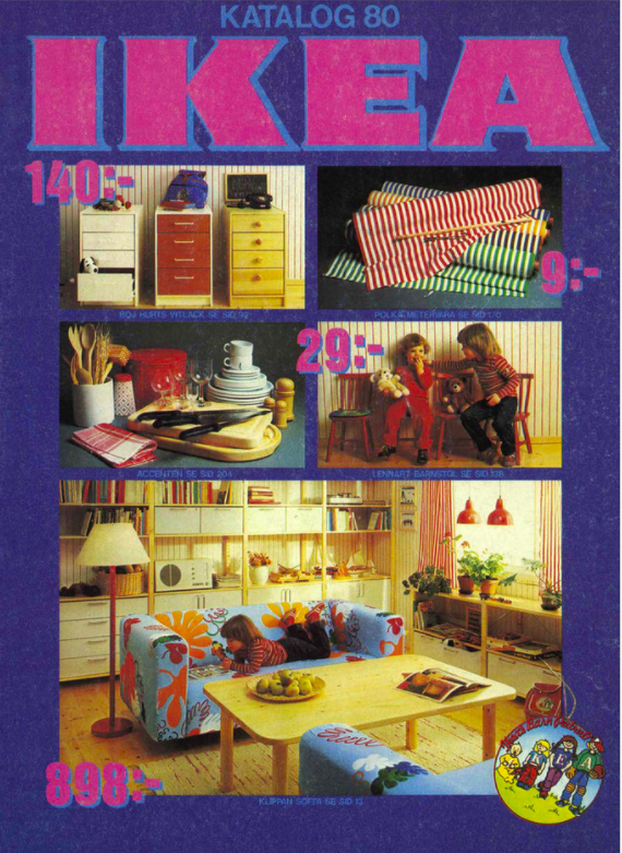 catálogo ikea 1980