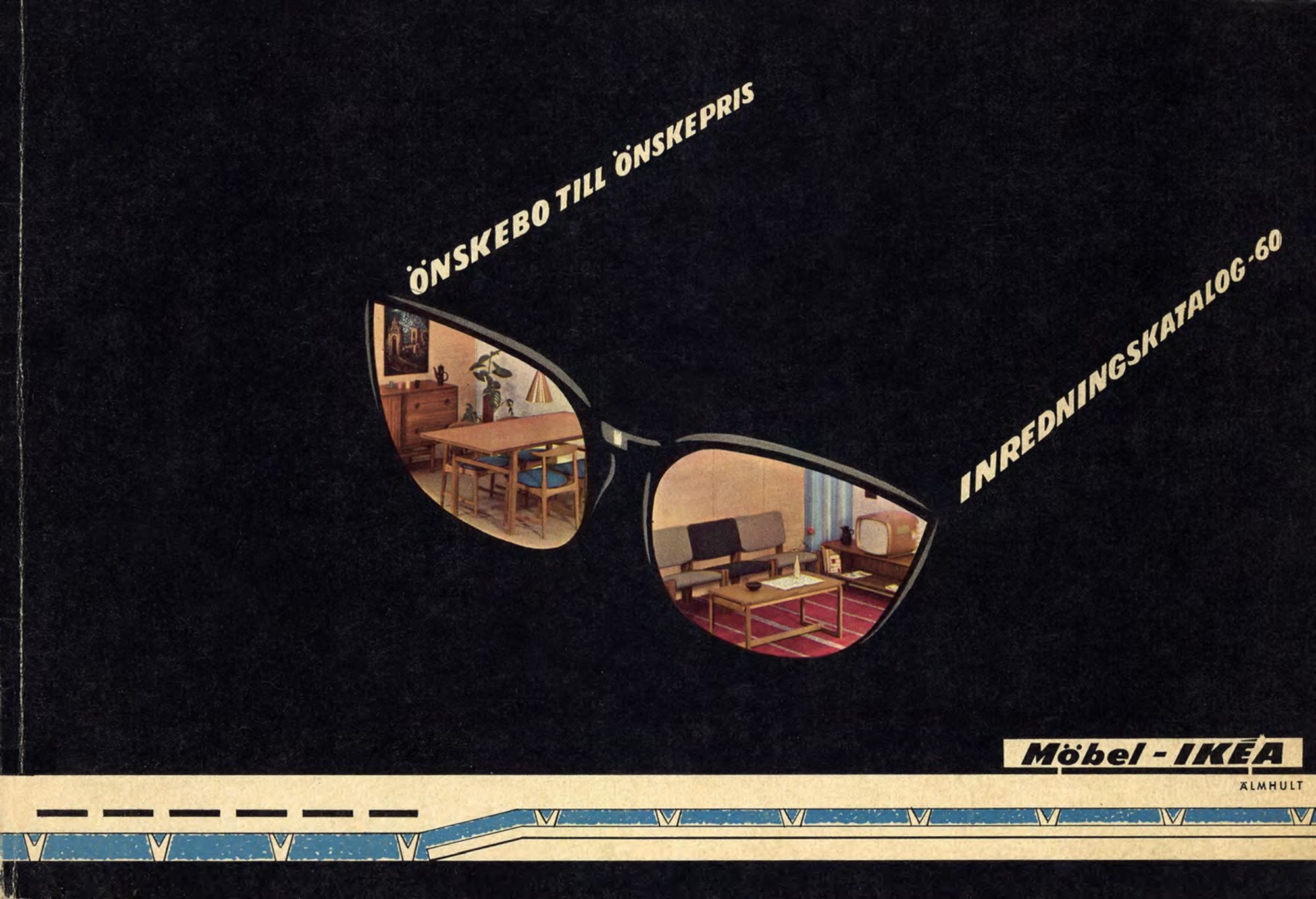 Portada catalogo de Ikea 1960