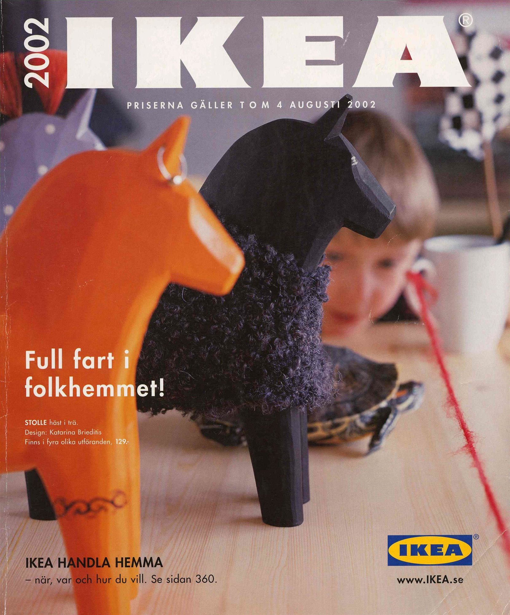 Portada catalogo de Ikea 2002