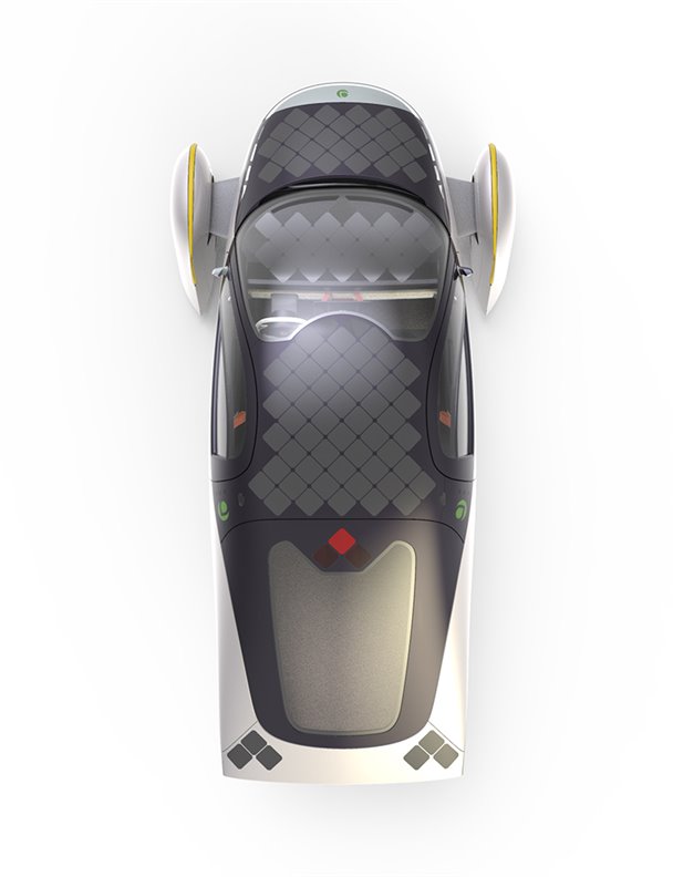 Gracias a la energía solar nunca tendrás que cargar este coche eléctrico