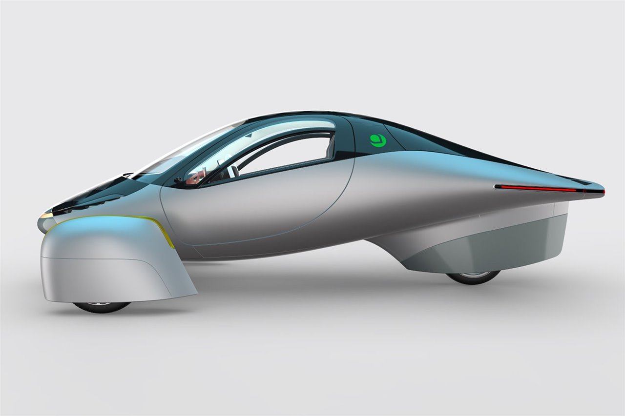 El Aptera es el primer coche eléctrico capaz de satisfacer las necesidades de movilidad diaria utilizando exclusivamente energía solar.