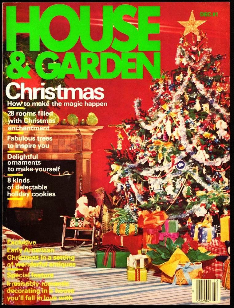 Portada de la revista House & Garden de 1978 . 1978