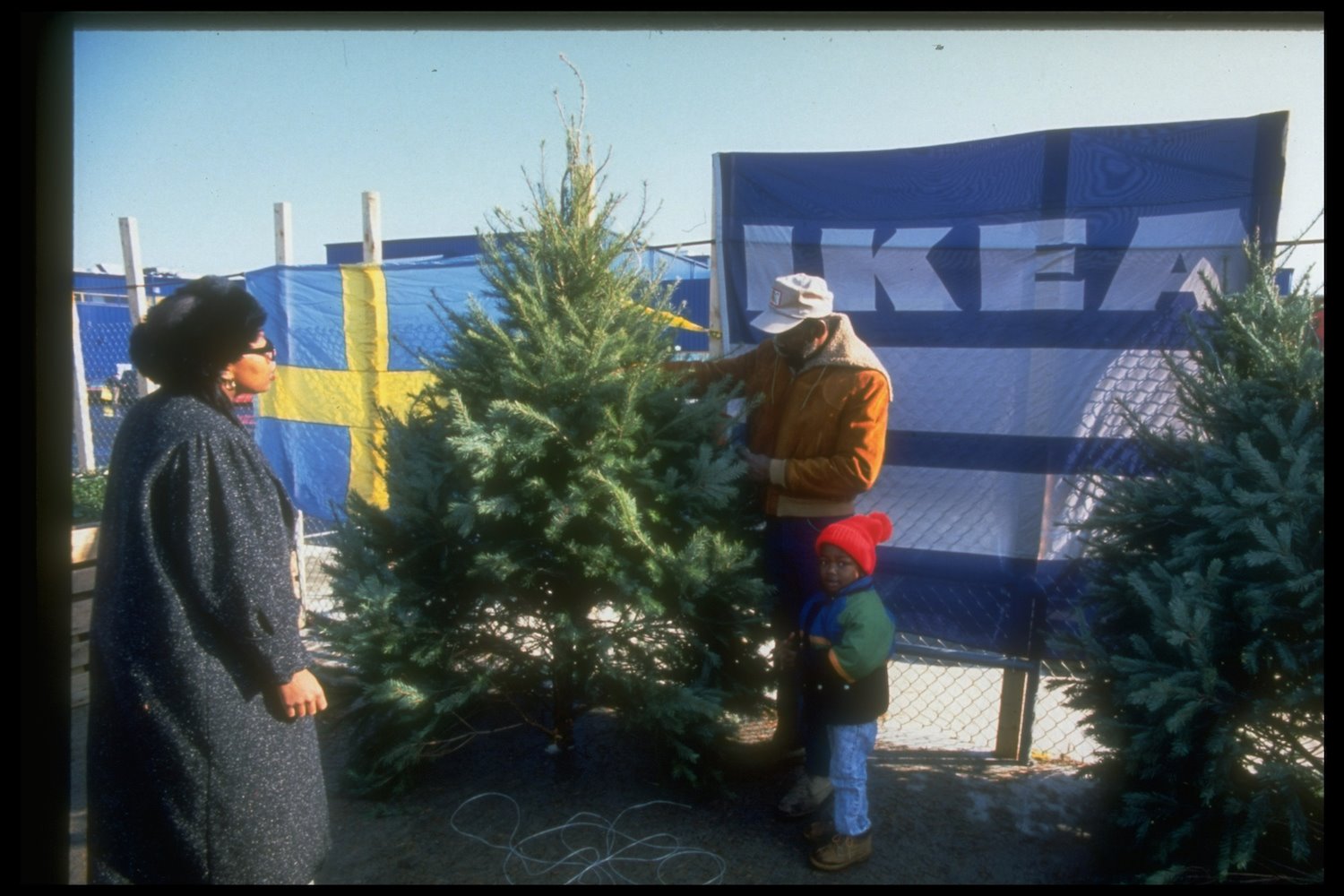 Arboles de Navidad en Ikea