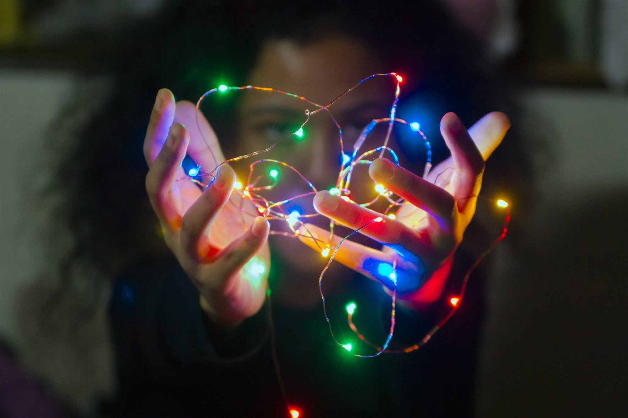 Luces led Navidad
