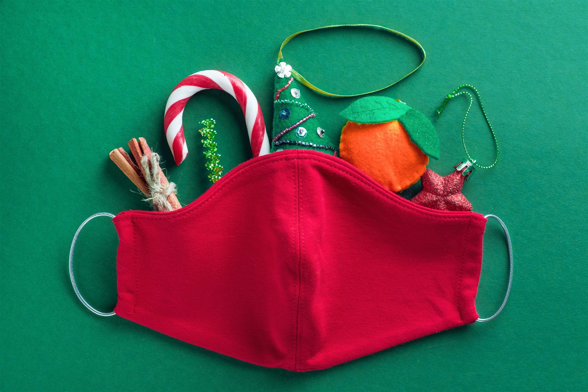 Navidad mascarilla año 2020