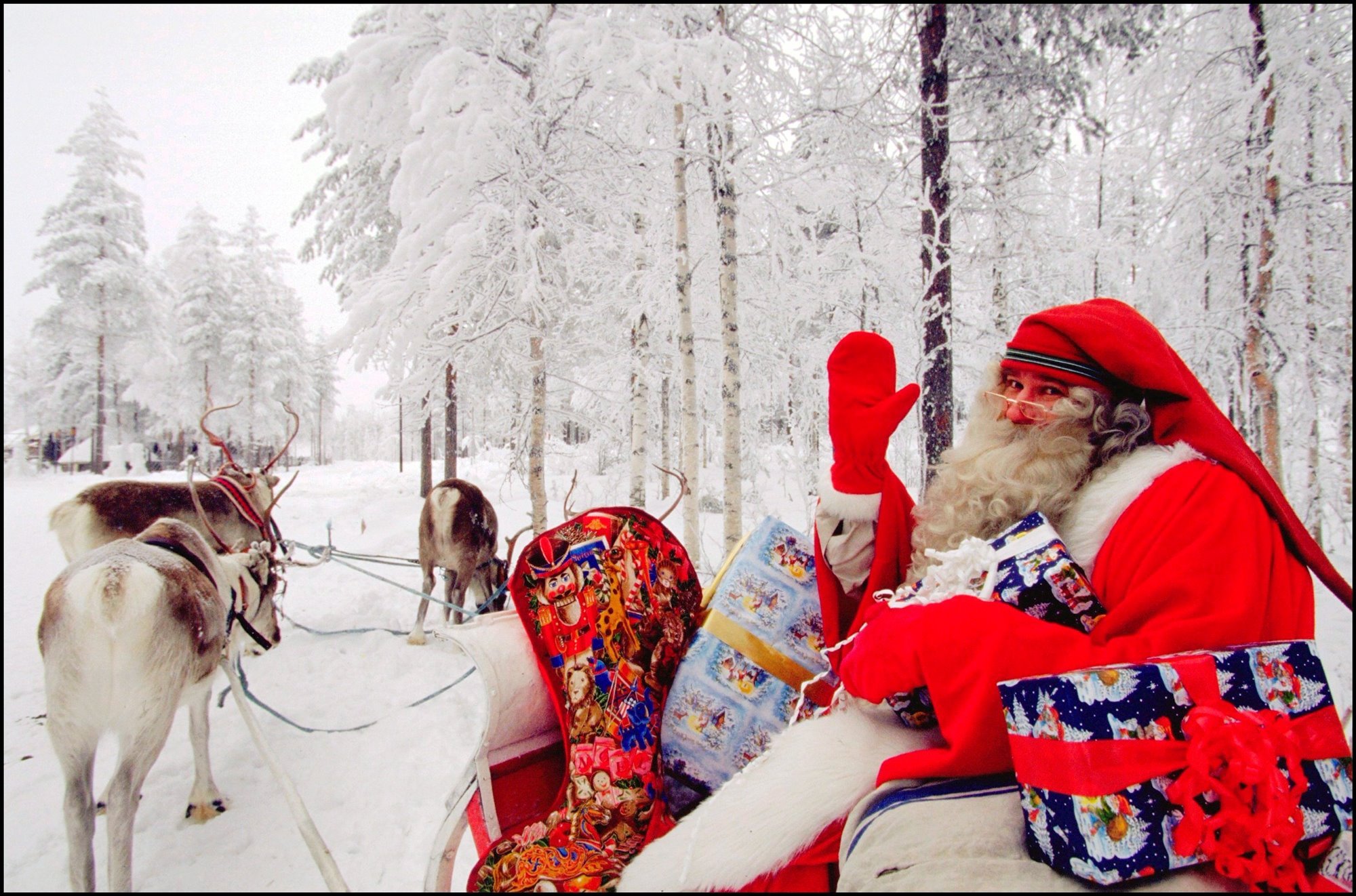 Papa Noel en Laponia