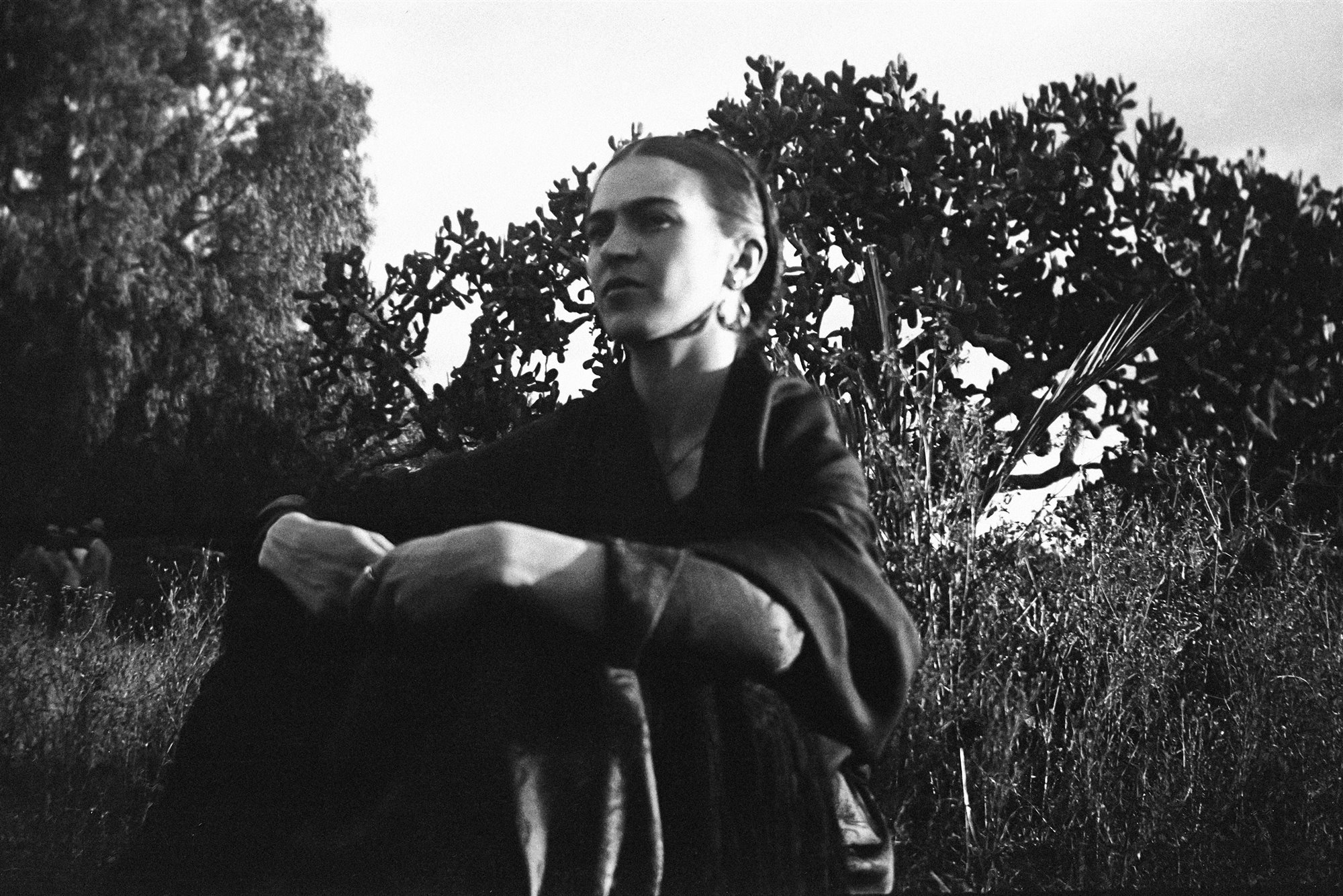 Frida by the Cactus, Mexico, 1932