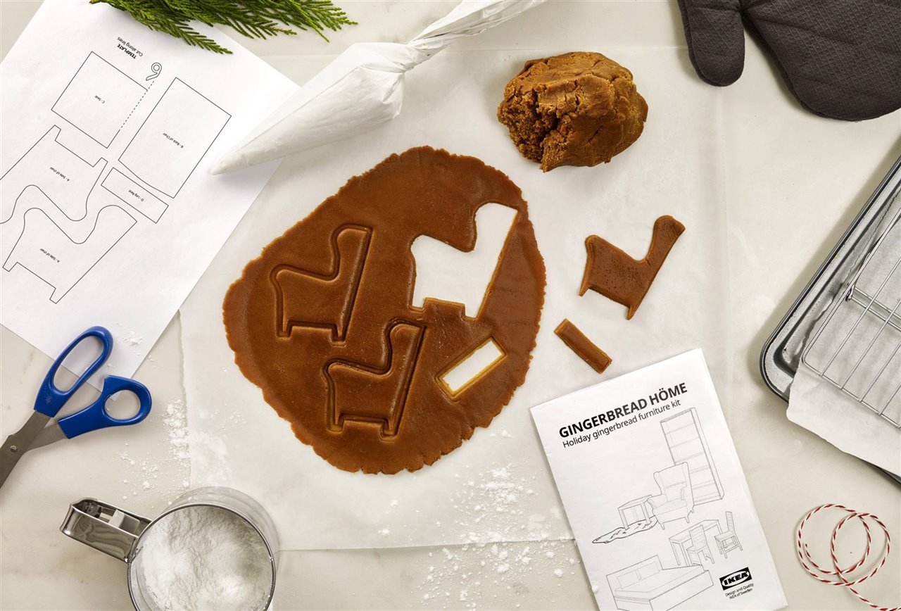 Los ingredientes los pones tú, Ikea ha subido contenido descargable con las instrucciones de montaje y las plantillas de los moldes.