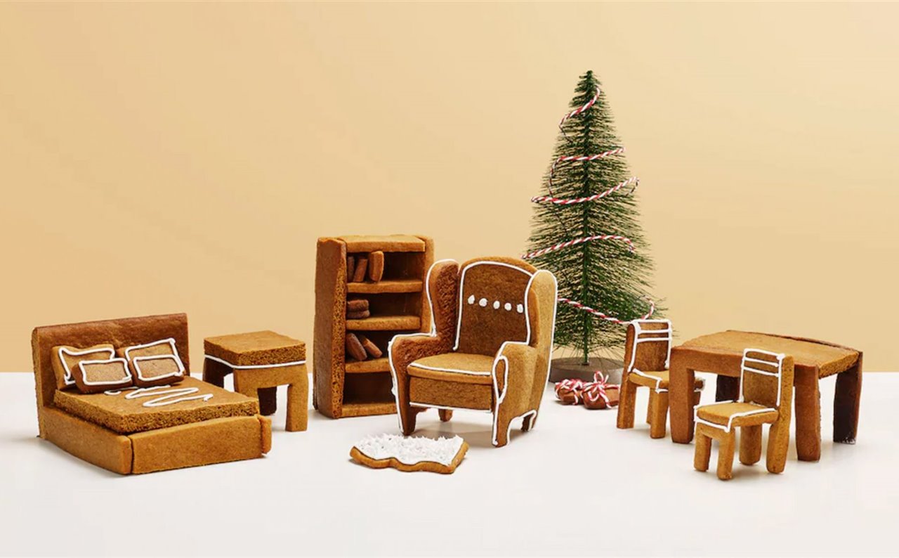 Las plantillas para hacer las galletas en forma de muebles de Ikea las puedes descargar desde su web.