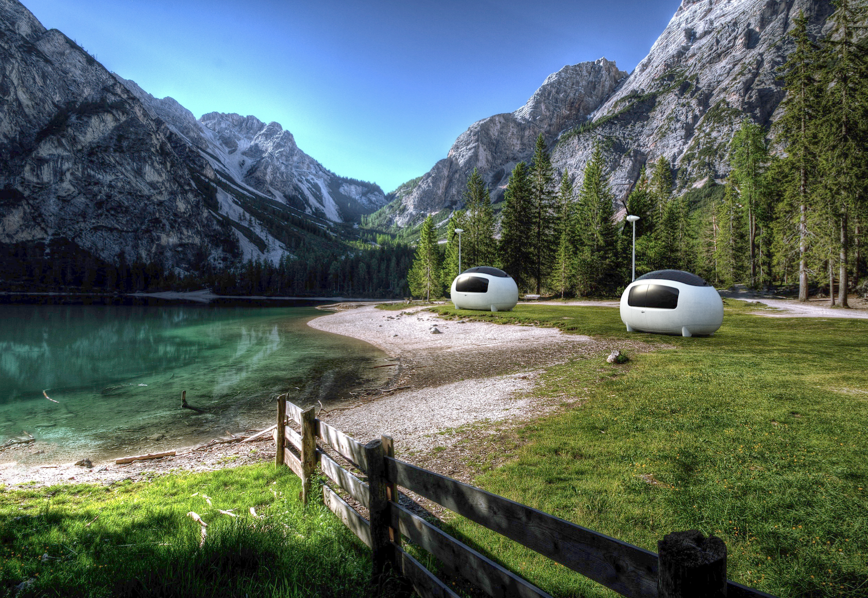 1ecocapsule microvivienda inteligente lago