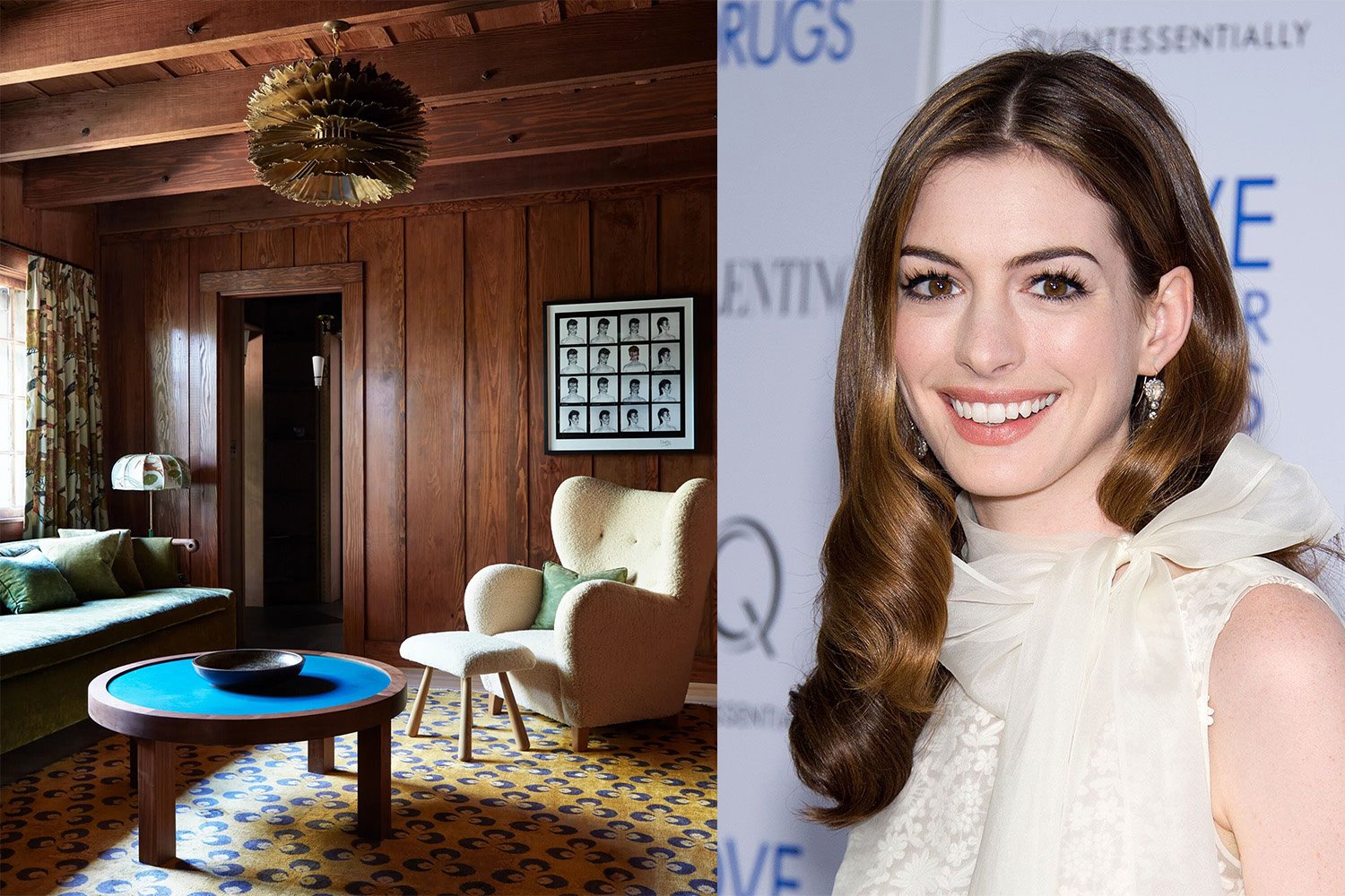 Casa de anne hathaway en el campo. Anne Hathaway