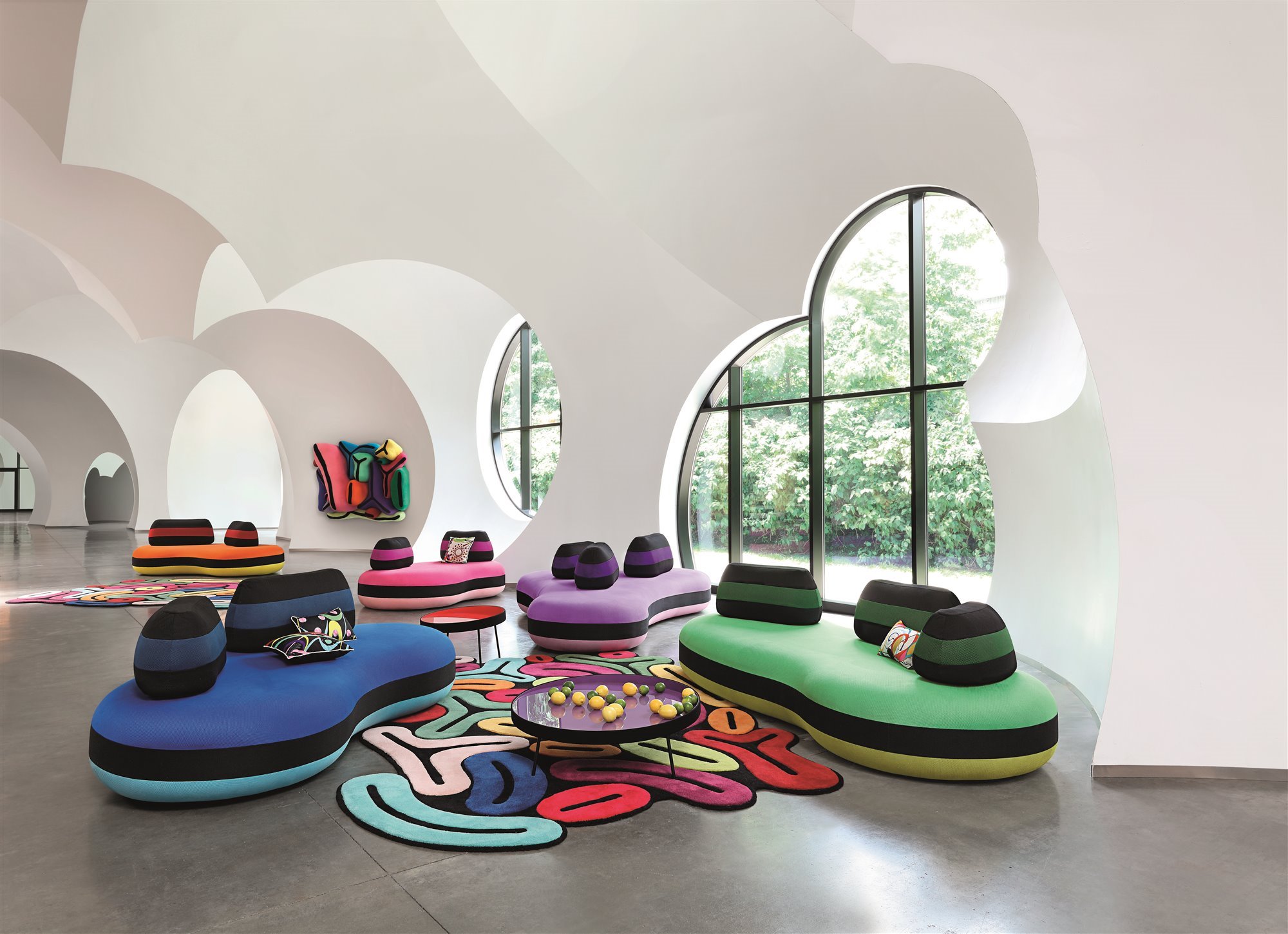 Sofas de Joana Vasconcelos para ROche Bobois