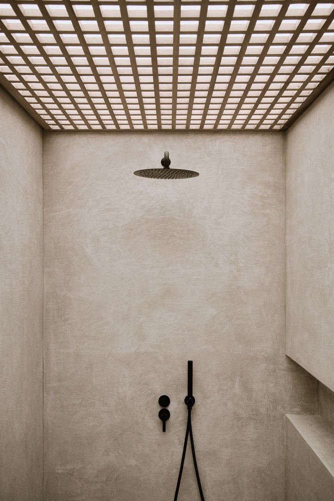 Ducha del hotel Block 722 en Grecia