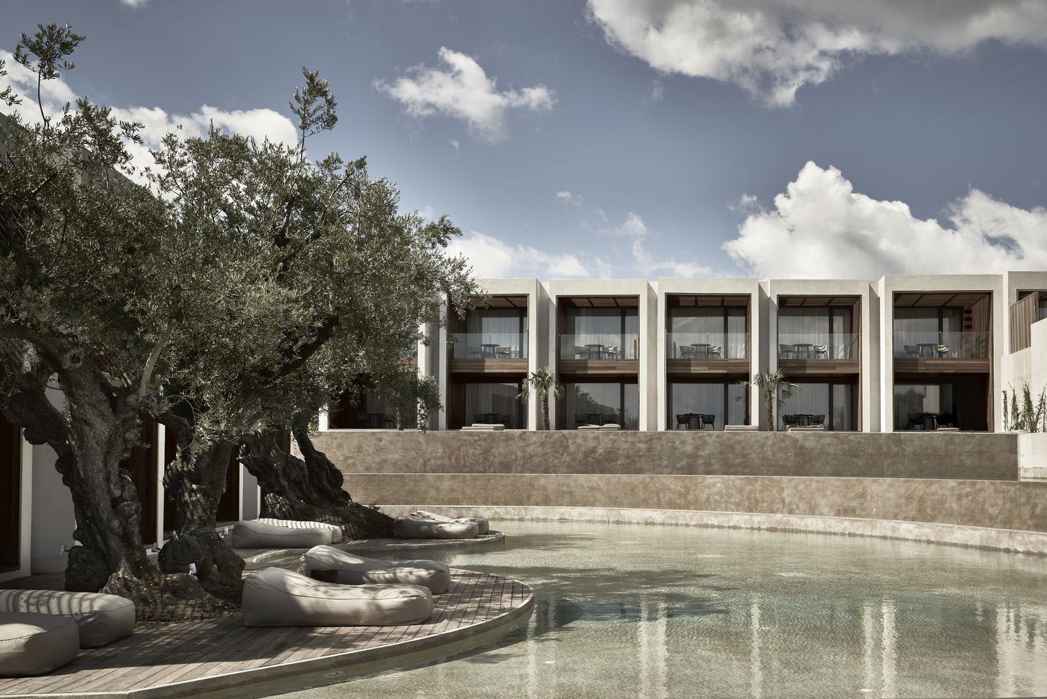 Piscina del hotel Block 722 en Grecia