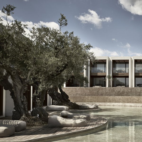 El hotel en el que te recibirán como a un dios griego