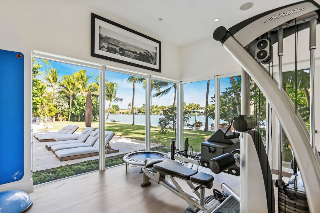 casa elizabeth taylor gimnasio