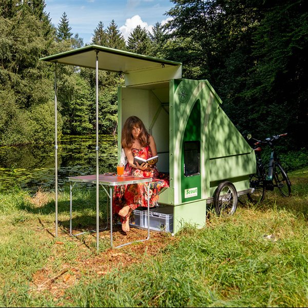 ¿Te gusta viajar en modo eco? Llévate tu casa de vacaciones con la bicicleta
