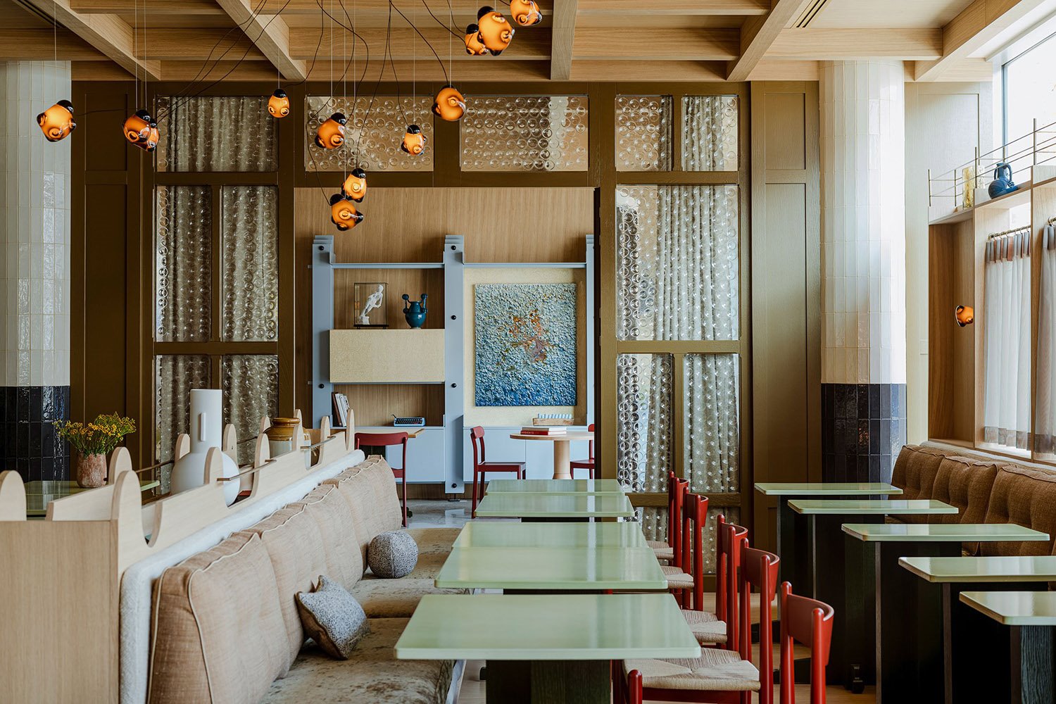 puro hotel cracovia comedor