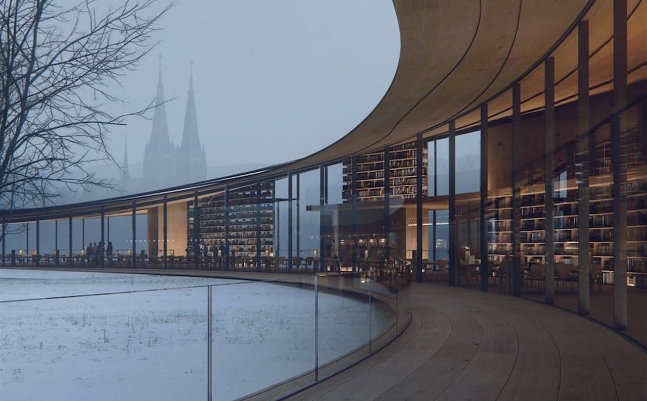 La biblioteca estará ubicada en la ciudad natal del escritor, Skien, una pequeña localidad noruega de 55.000 habitantes.