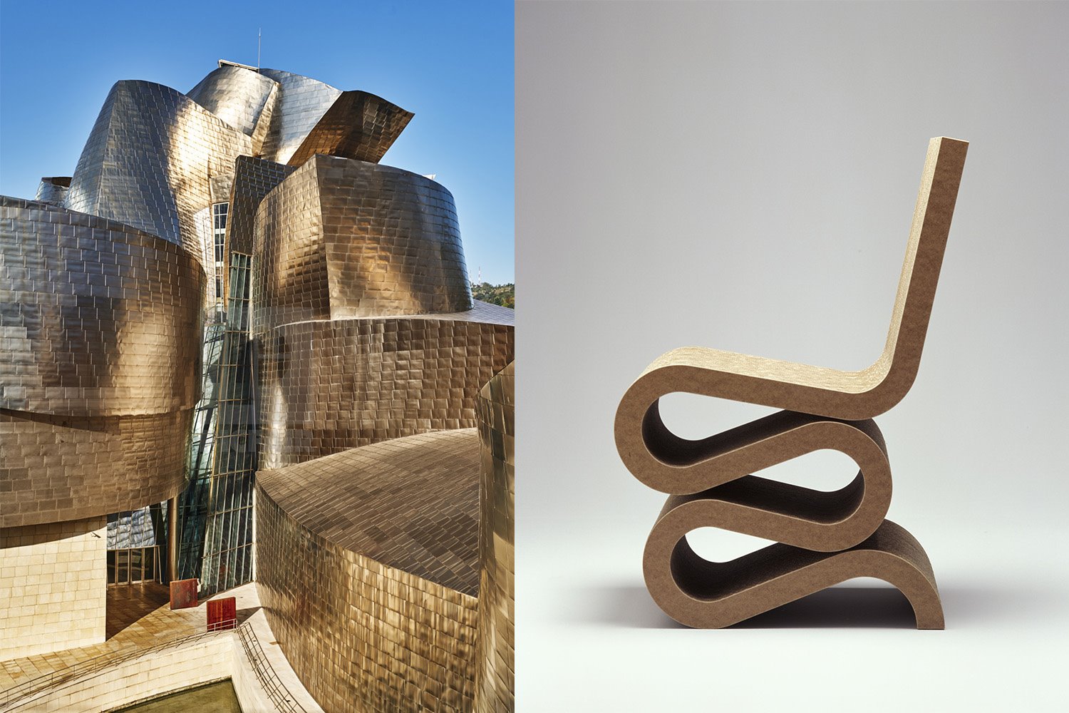 Guggenhiem nueva york silla de Frank Gehry