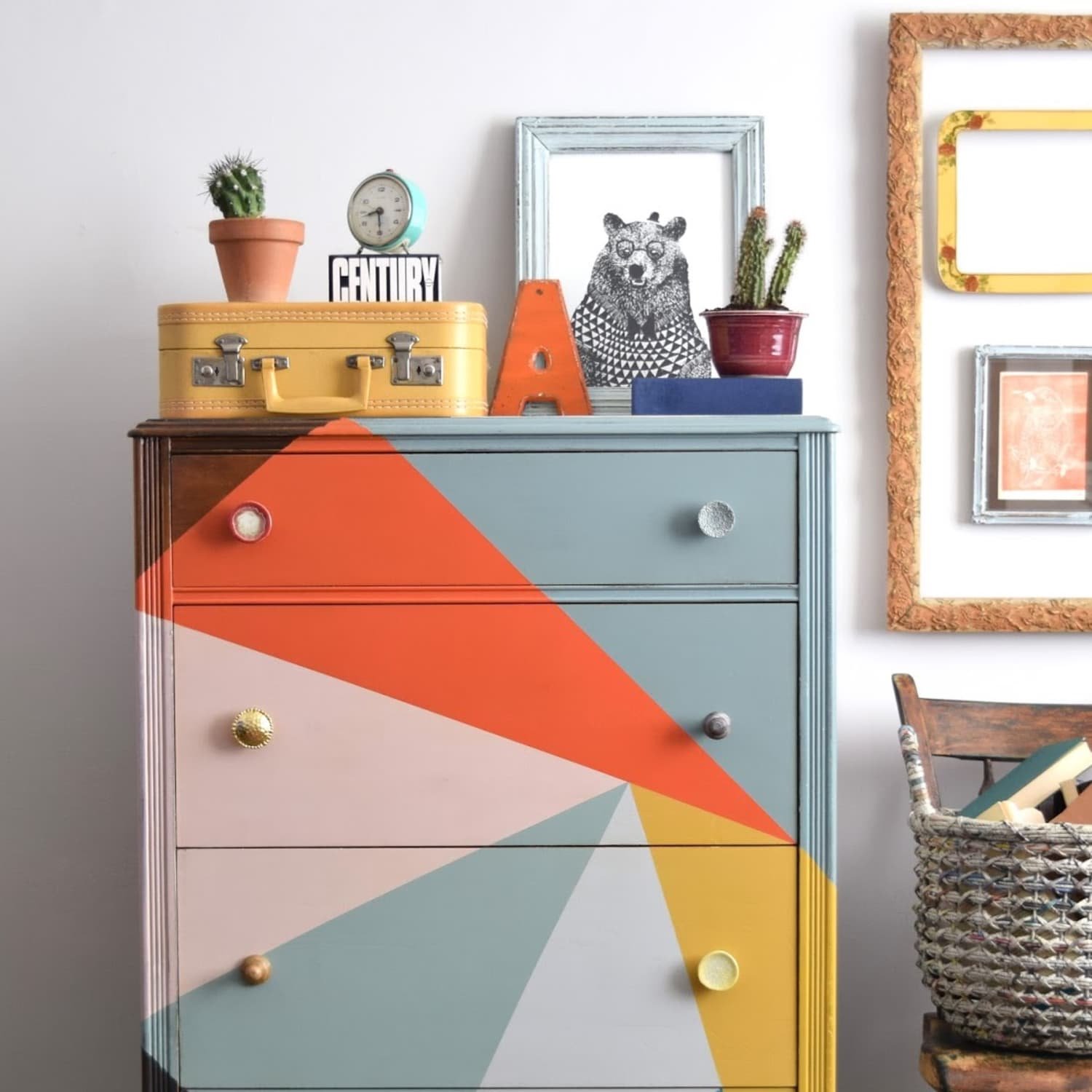 Mueble pintado con chalkpaint