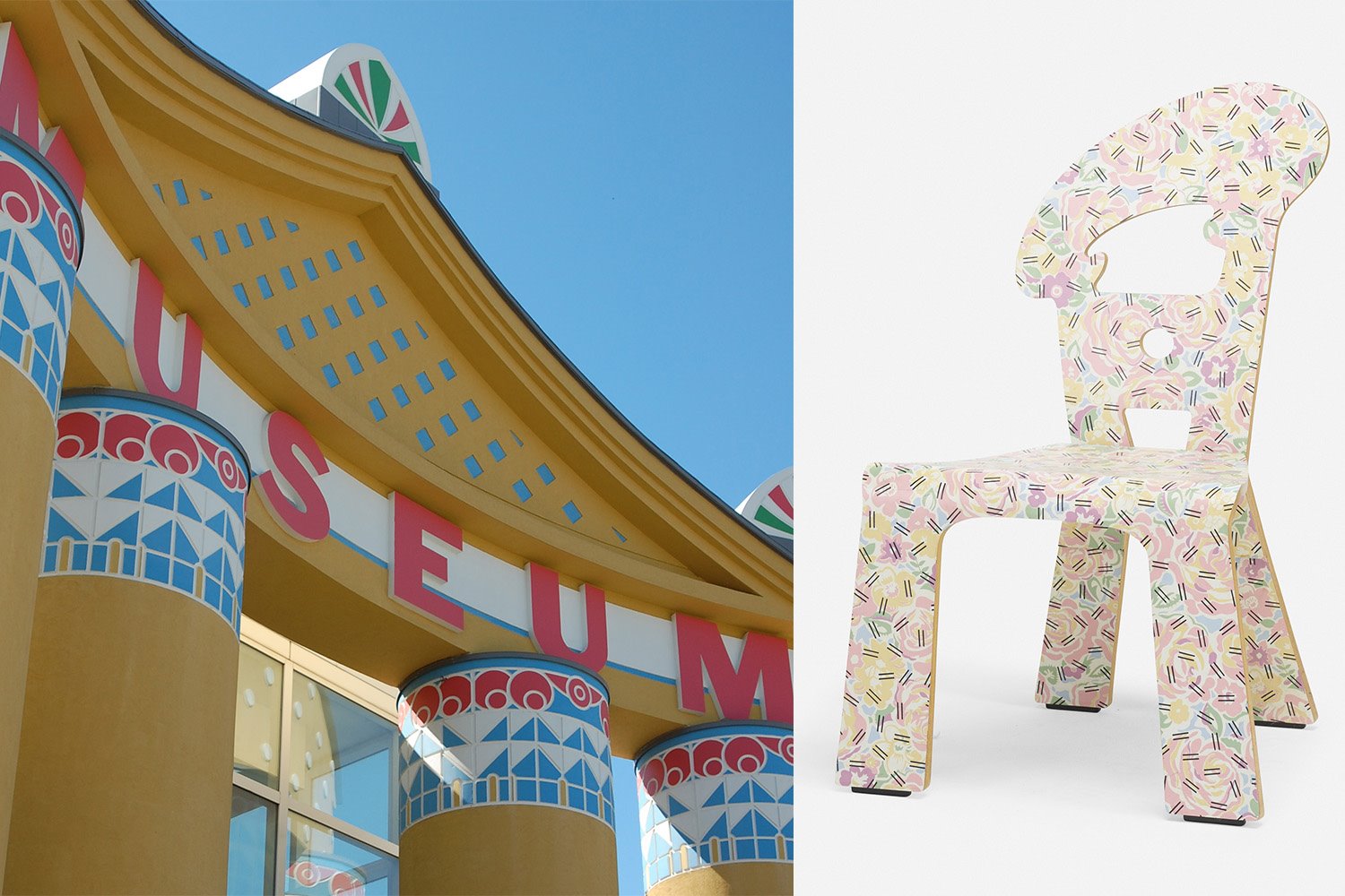 Silla diseñada por Robert Venturi y Denise Scott Brown