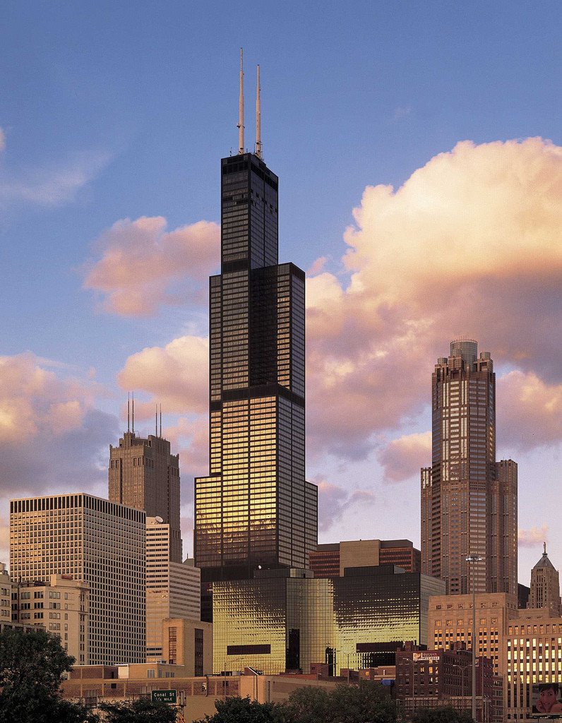 1974 Sears towers Chicago
