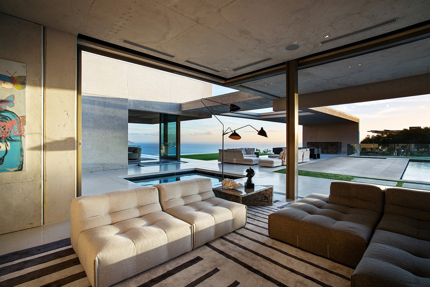 casa ovd19 ciudad del cabo saota salón a terraza
