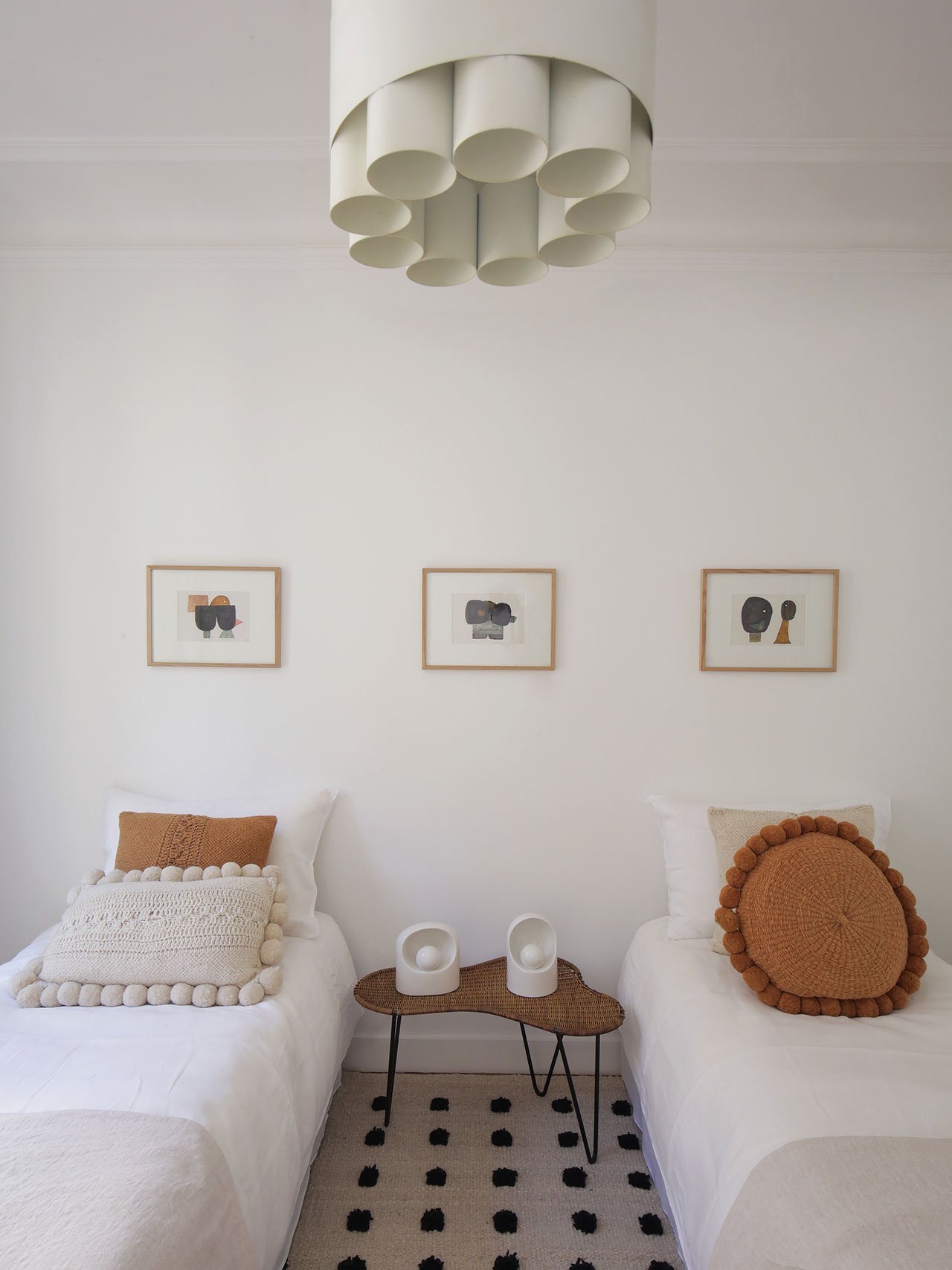 Dormitorio infantil de un piso vintage en Paris