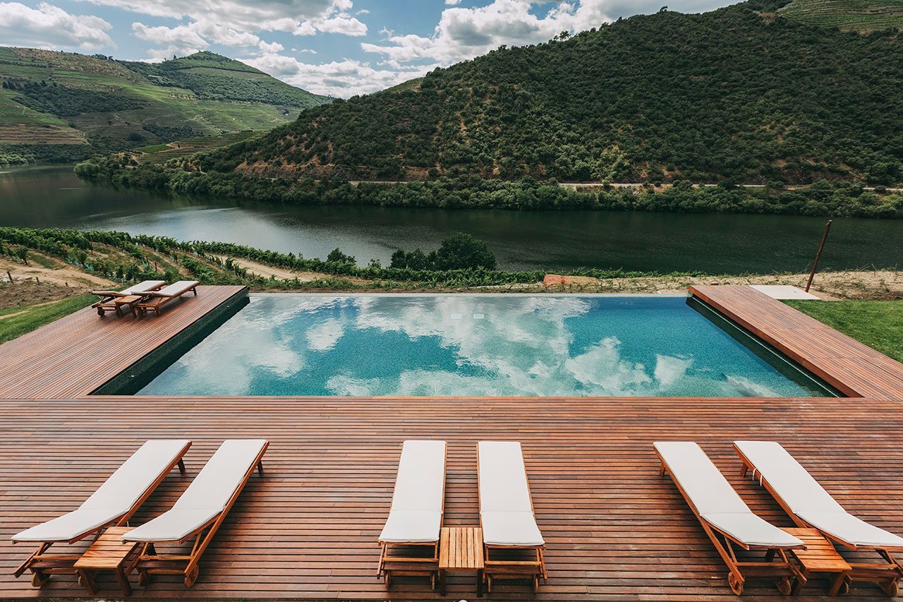 Hotel Ventozelo en el valle de Douro piscina