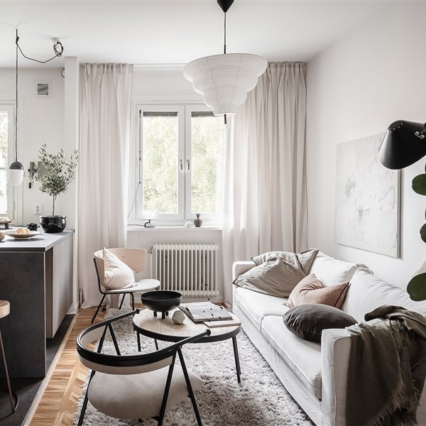 Las grandes mentiras sobre la decoración en pisos pequeños
