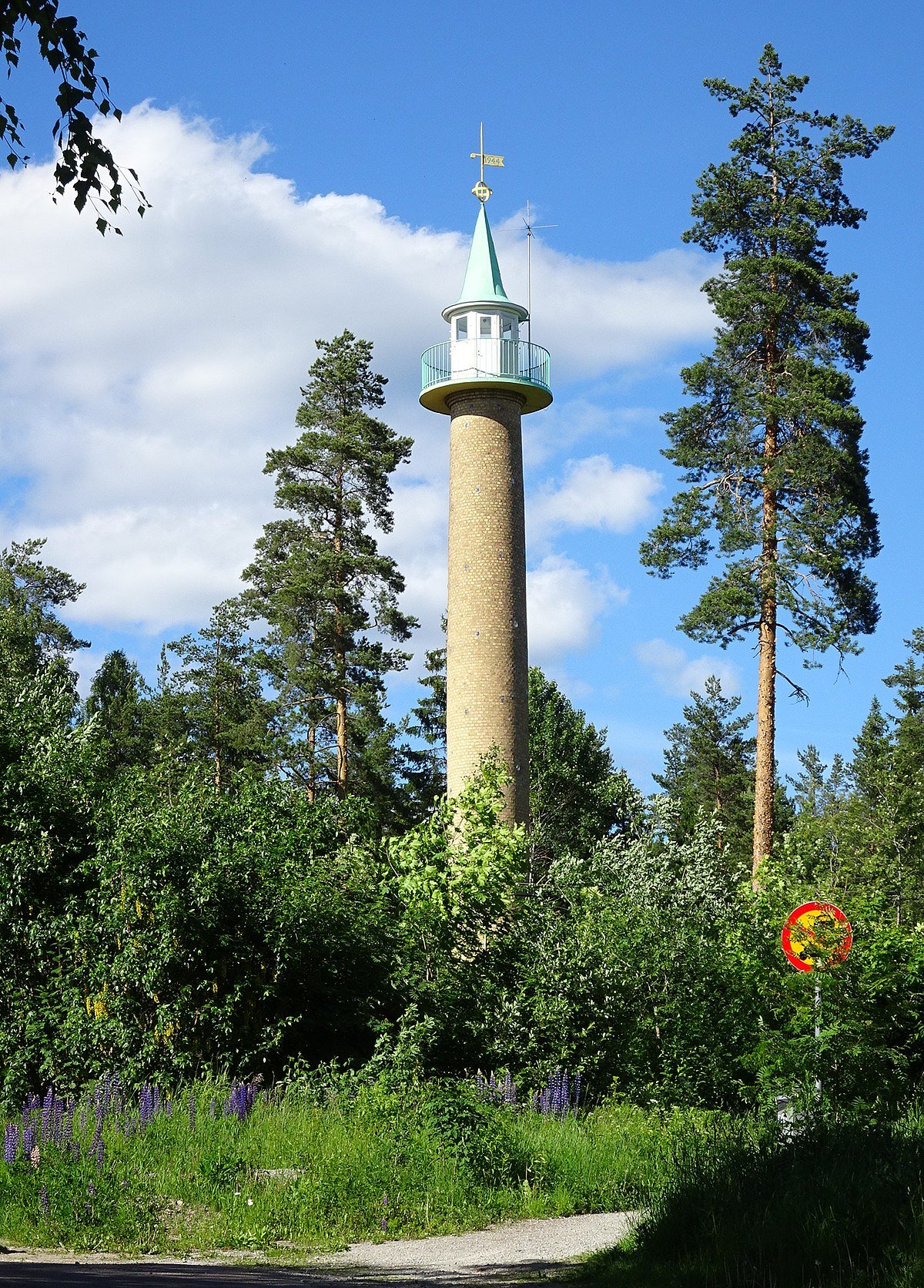 1944 Fagersta airspace surveillance tower