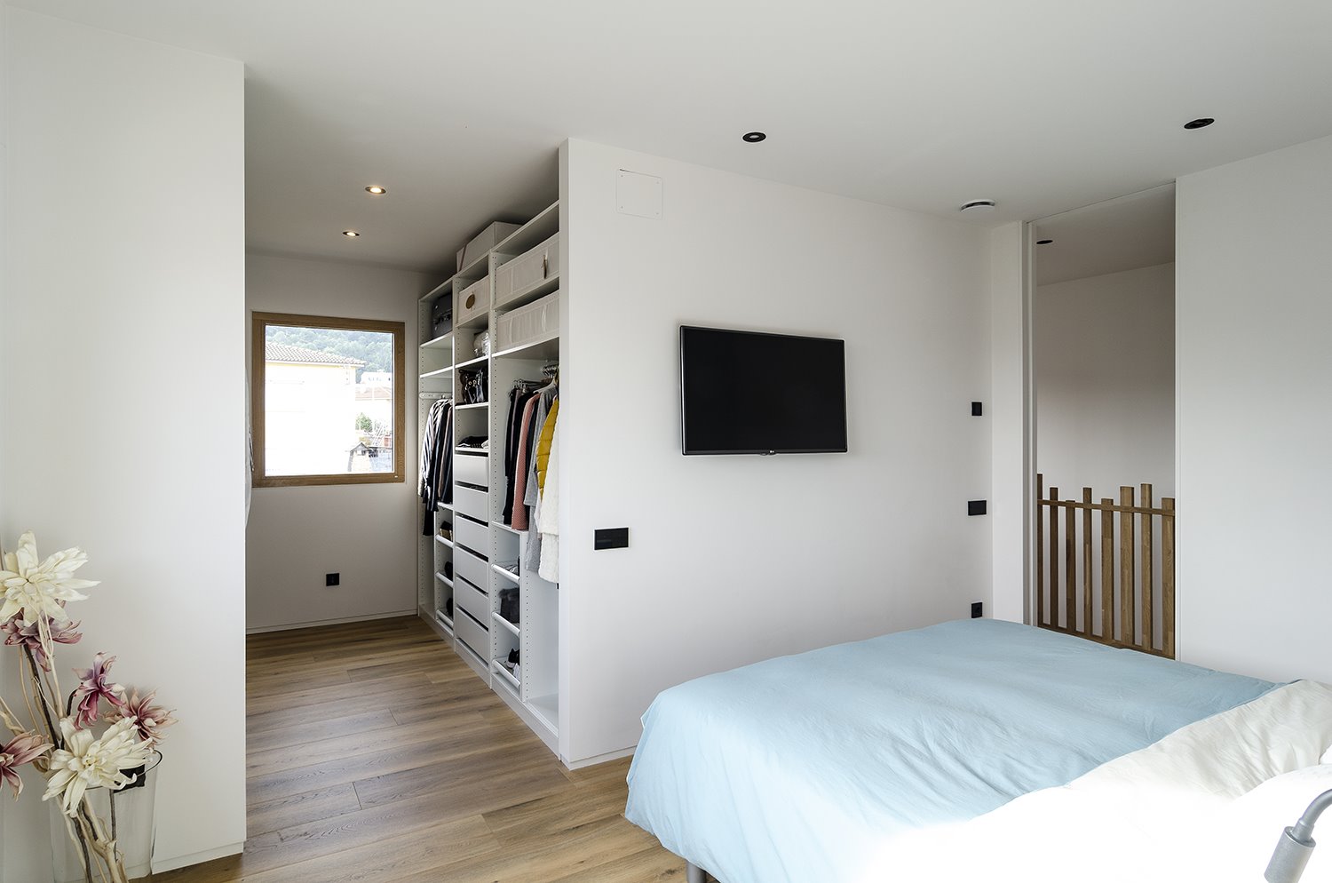 casa pasiva prefabricada arquima barcelona dormitorio
