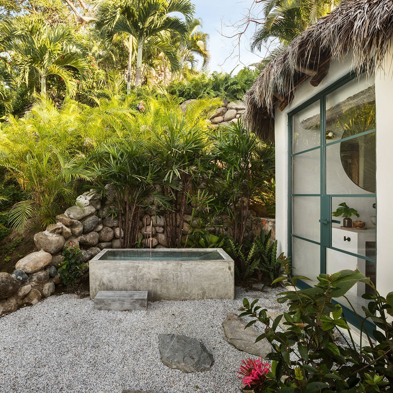 Hotel villa pelicanos en Mexico jardin