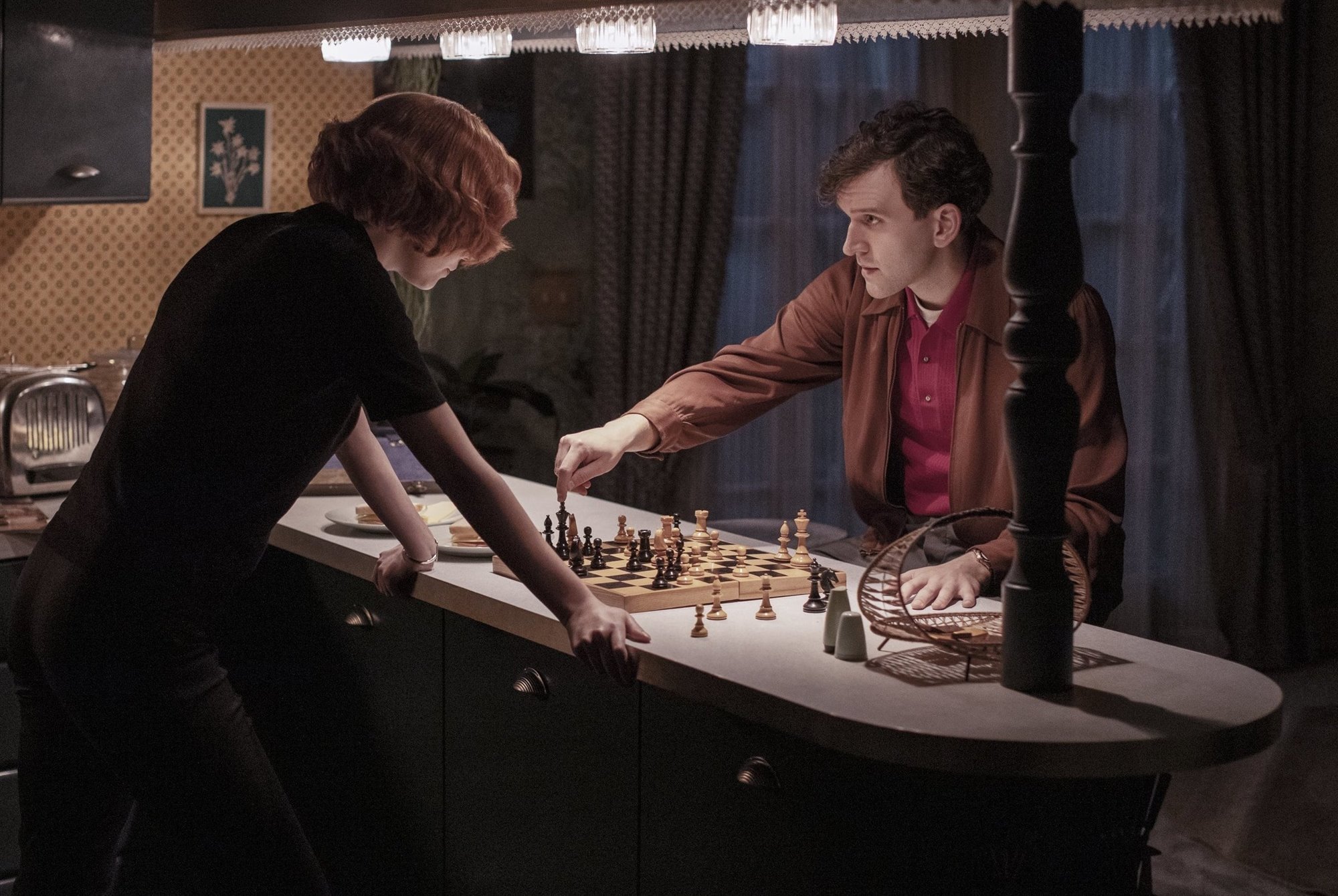Cocina de la serie de netflix gambito de dama
