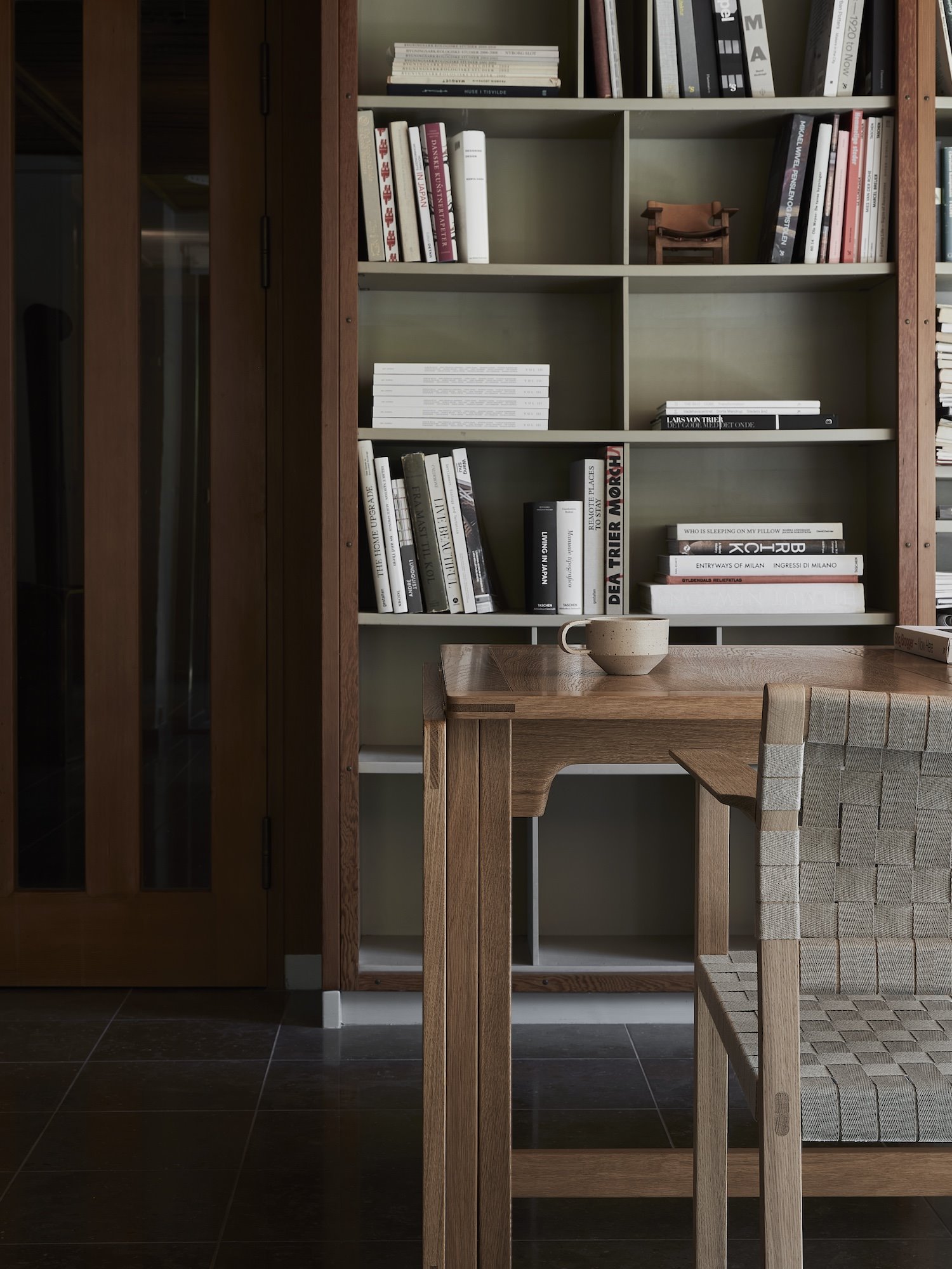 Casa del diseñador danes Bjorge Mogensen estudio