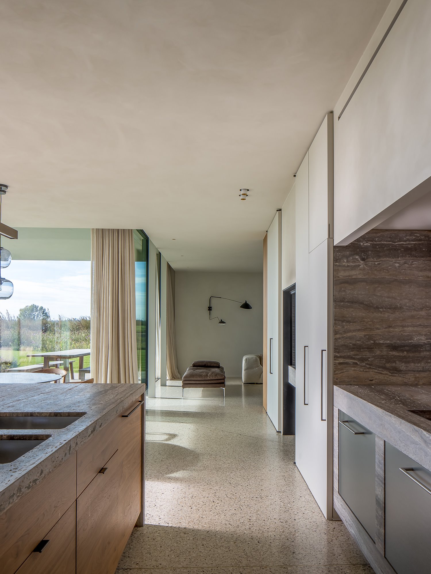 Cocina de una casa en Belgica