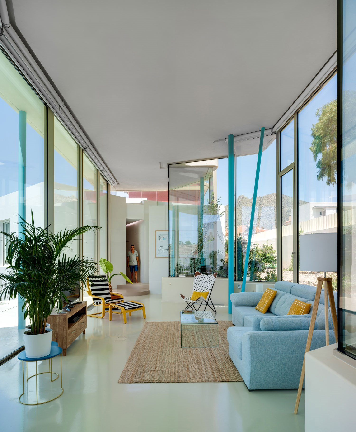 interior salón casa pepa diaz
