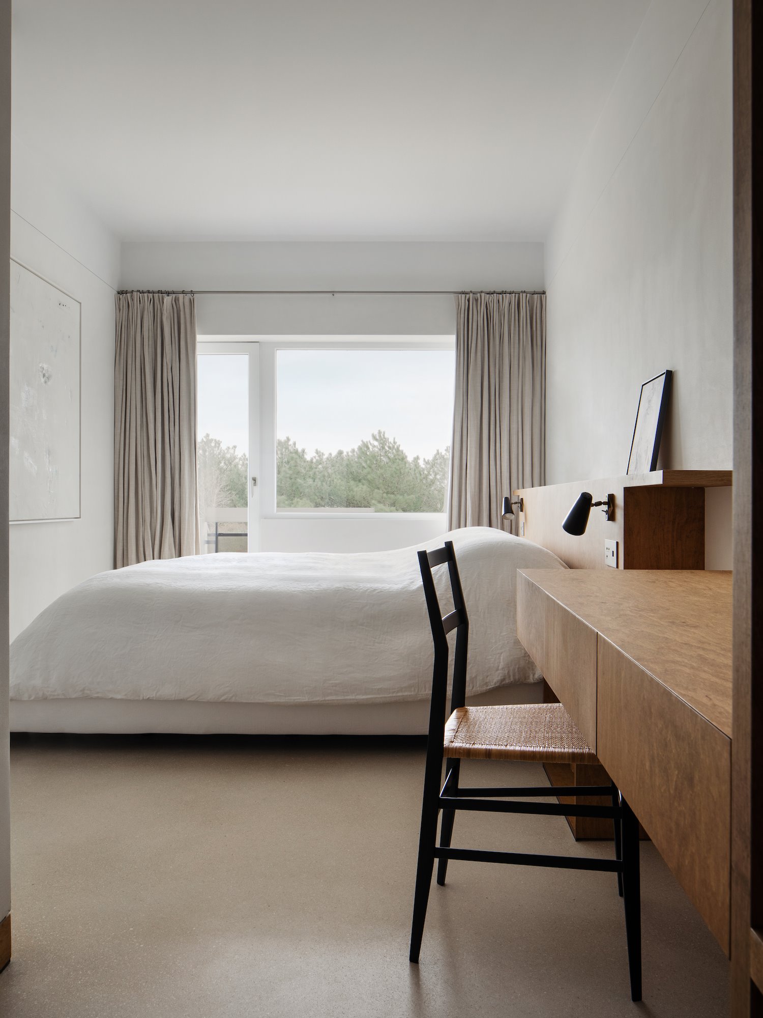 casa en bélgica cama dormitorio